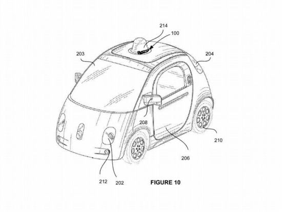 谷歌又多了一项新专利，为无人车配自主清洁系统