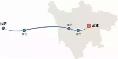 川藏铁路来了，成都到拉萨仅需13小时，美翻了