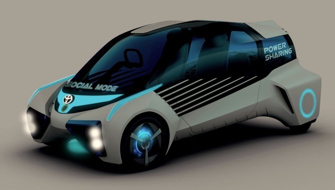 丰田燃料电池概念车展示氢燃料潜力