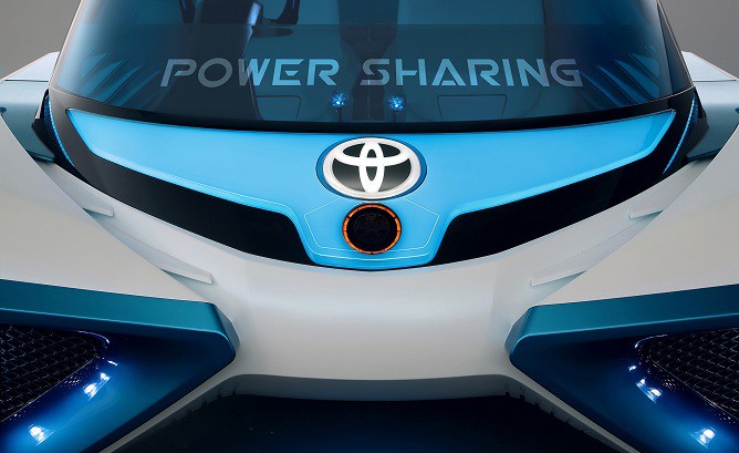 丰田燃料电池概念车展示氢燃料潜力