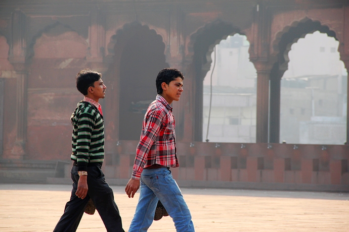 【印度·德里】贾玛清真寺，惊叹于印度最大清真寺的宏伟